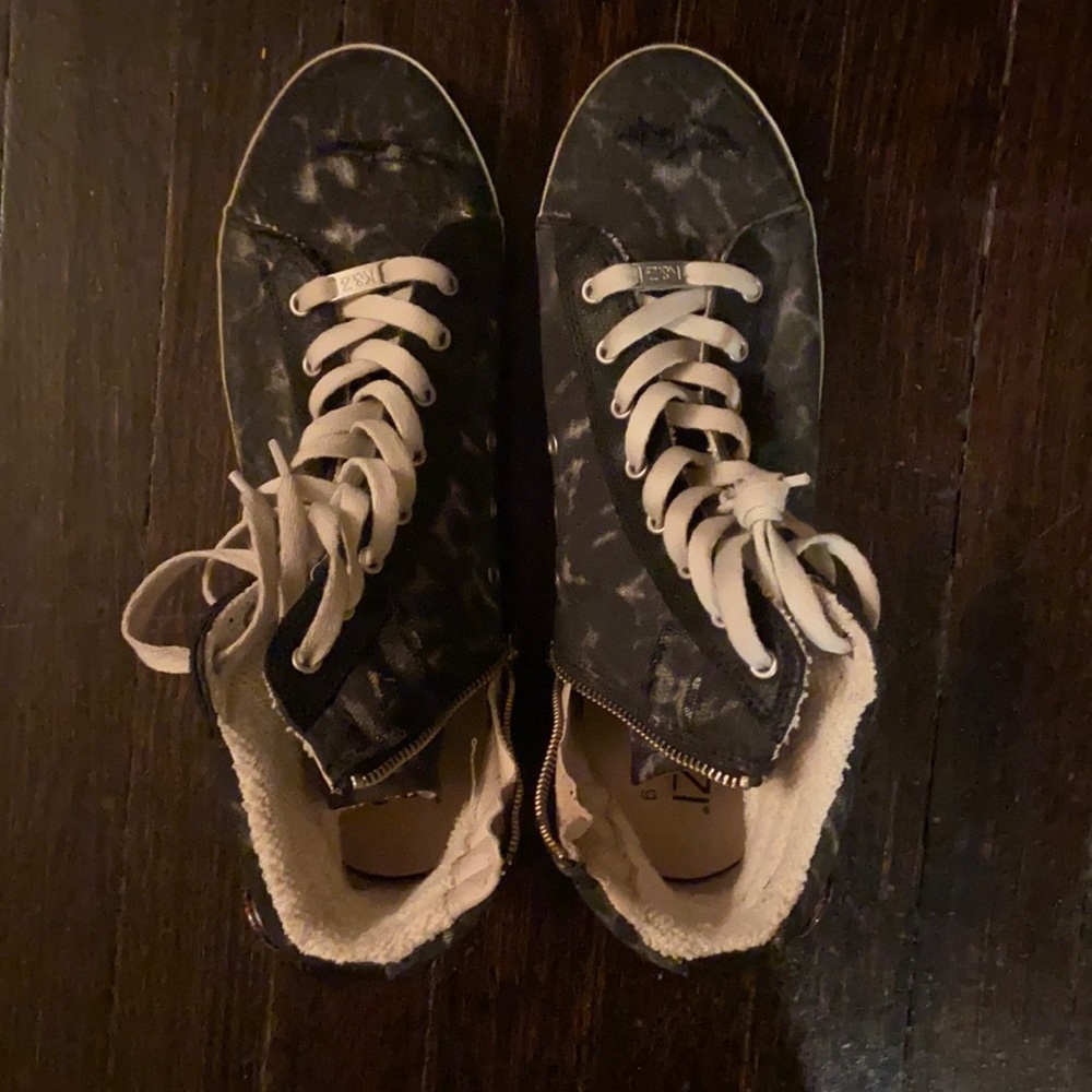 Kim & Zozi Hippie bling high top sneakers 10